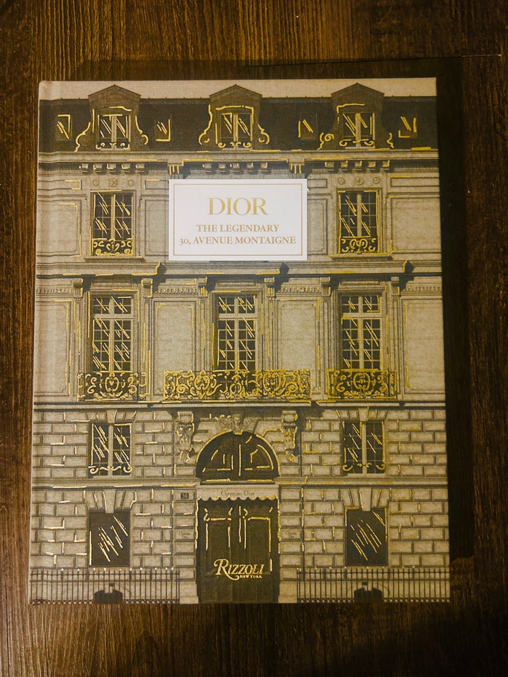 Dior Hardback Book The Legendary 30, Avenue New